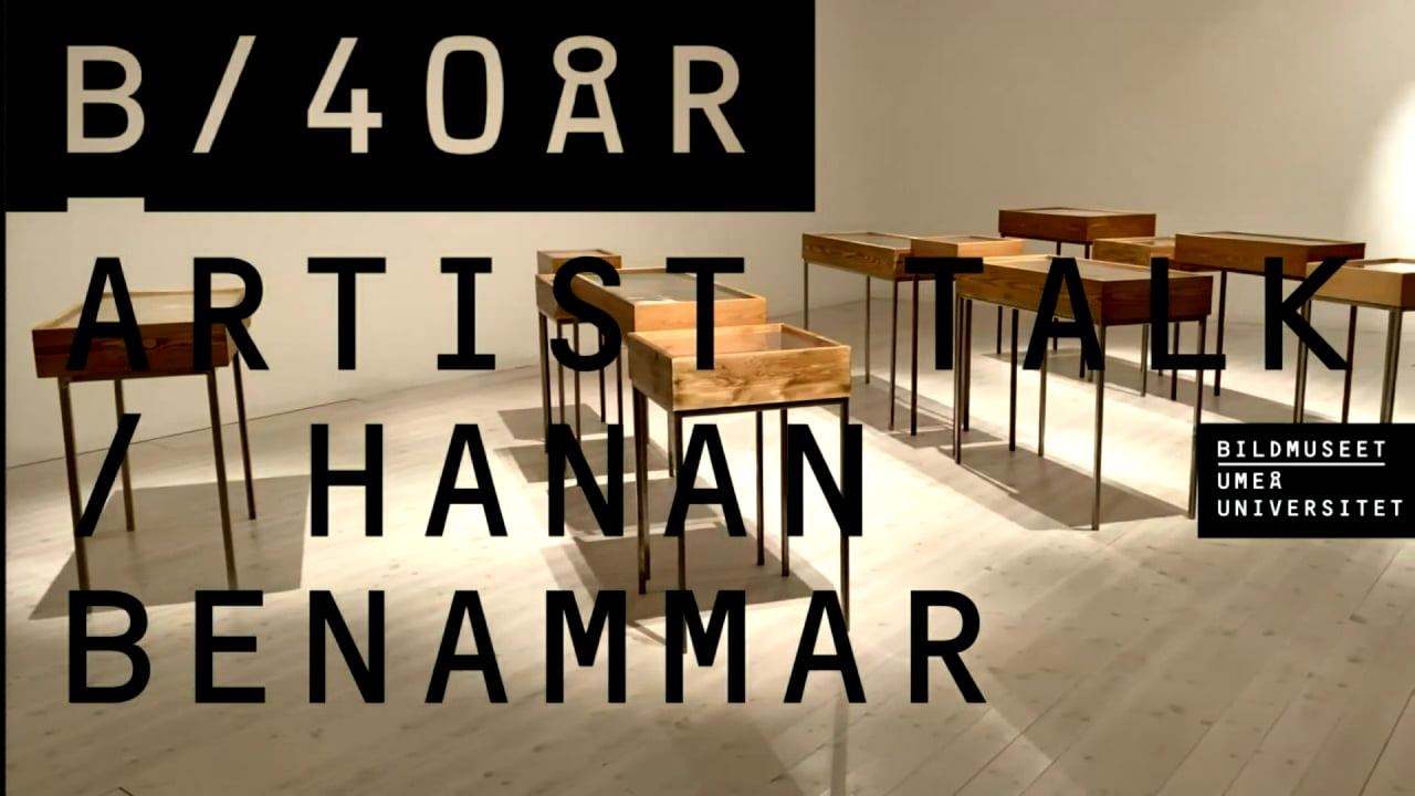 Film: Konstnärssamtal med Hanan Benammar