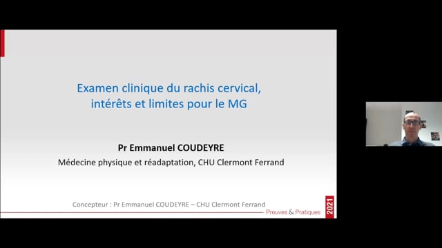 Examen clinique du rachis cervical, intérêts et limites pour le médecin généraliste