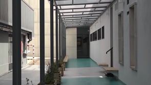 L'Hospital de Figueres inaugura un passadís cobert exterior  