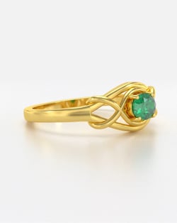 Video: Gold Smaragd Ringe