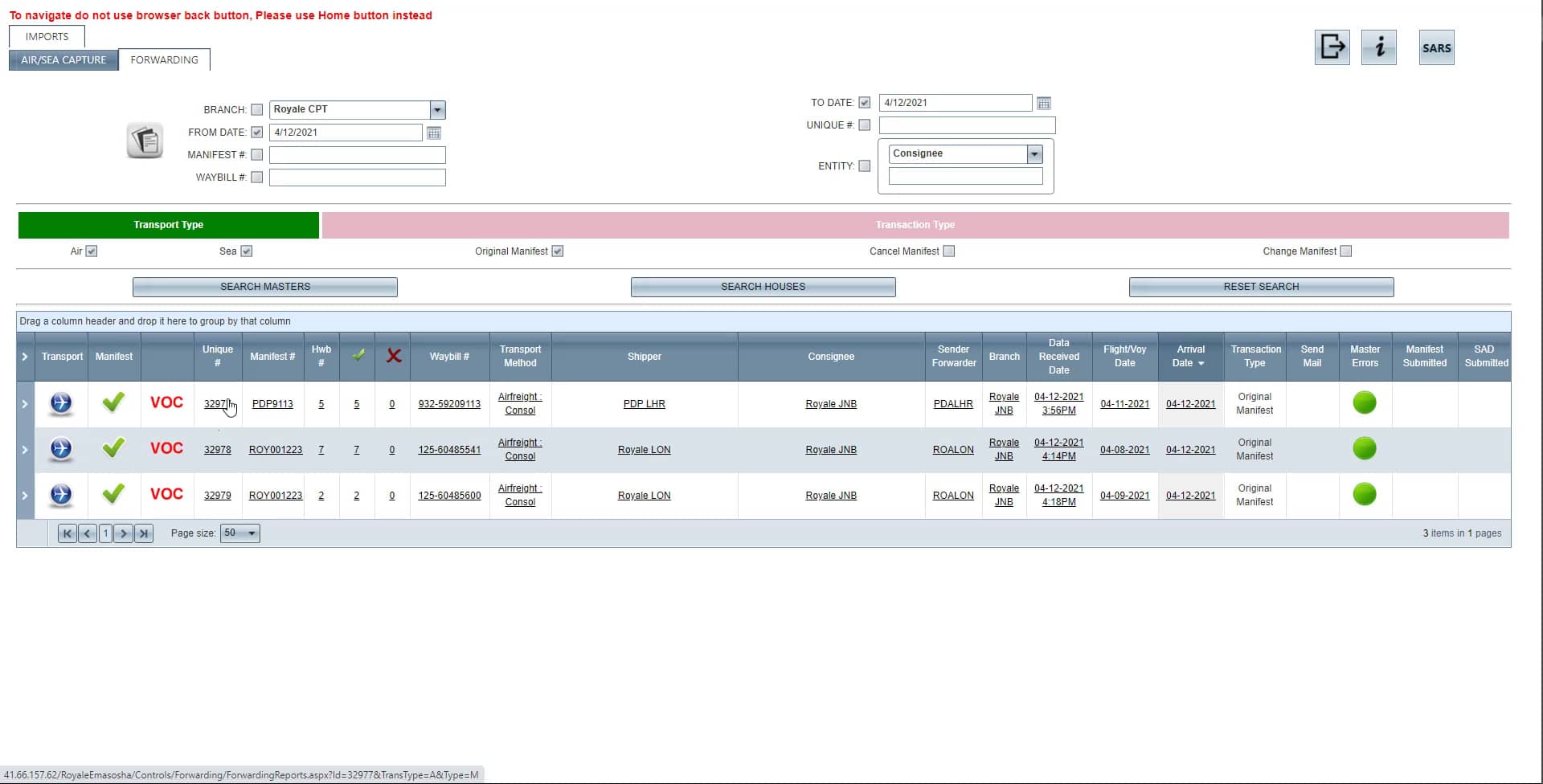 Import Manifest Manual Capture on Vimeo