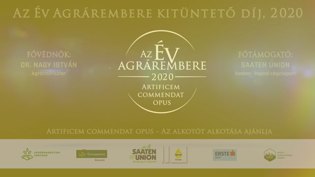 Az Év Agrárembere 2020 kitüntető díj Állattenyésztés kategóriájának döntőse: Kiss György