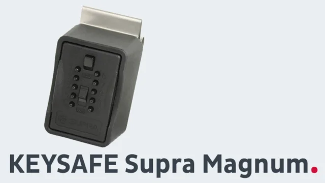 Supra Keysafe S7 Pro Auto mobiler Schlüsselsafe schwarz
