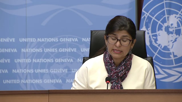 UN Human Rights Office Spokesperson briefing by Ravina Shamdasani on Myanmar 