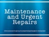 Maintenance and Urgent Repairs TOM.mov