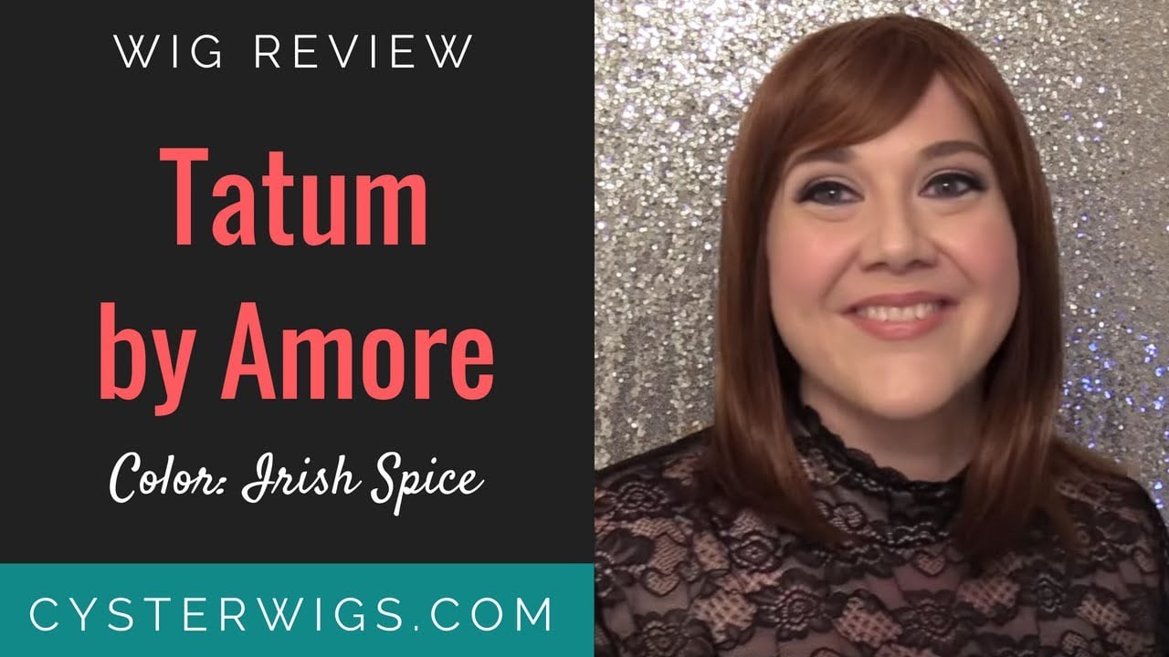 CysterWigs Wig Re Review Tatum by Amore Color Irish Spice S6E838 2018