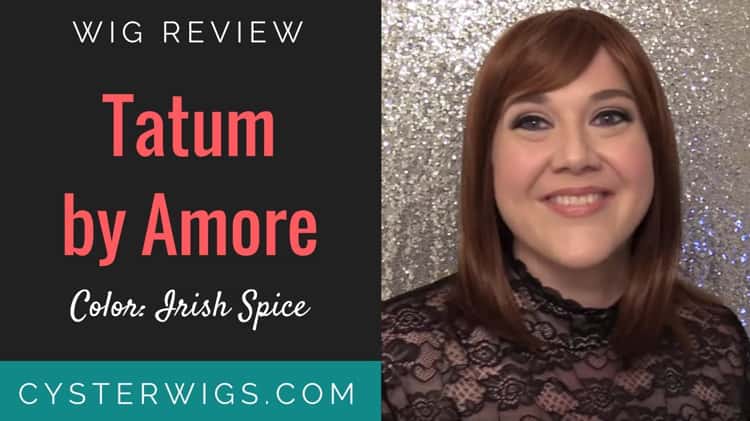 CysterWigs Wig Re Review Tatum by Amore Color Irish Spice S6E838 2018