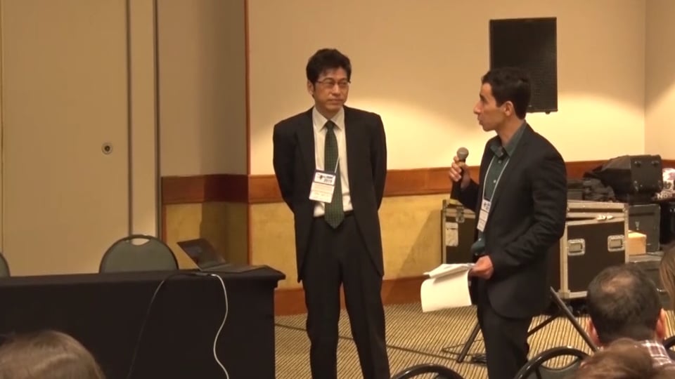 Prof. Shigeo Hosokawa, Kobe University, Spatial filter velocimetry