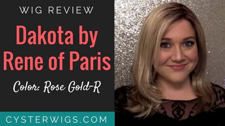 CysterWigs Wig Review Dakota by Rene of Paris Color Rose Gold R S6E880 2018