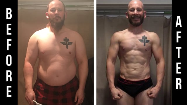 Mike, 44, before and after