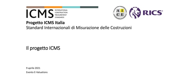 Costi di Costruzione e altri Costi del Ciclo di Vita - Standard Internazionali ICMS in Italiano