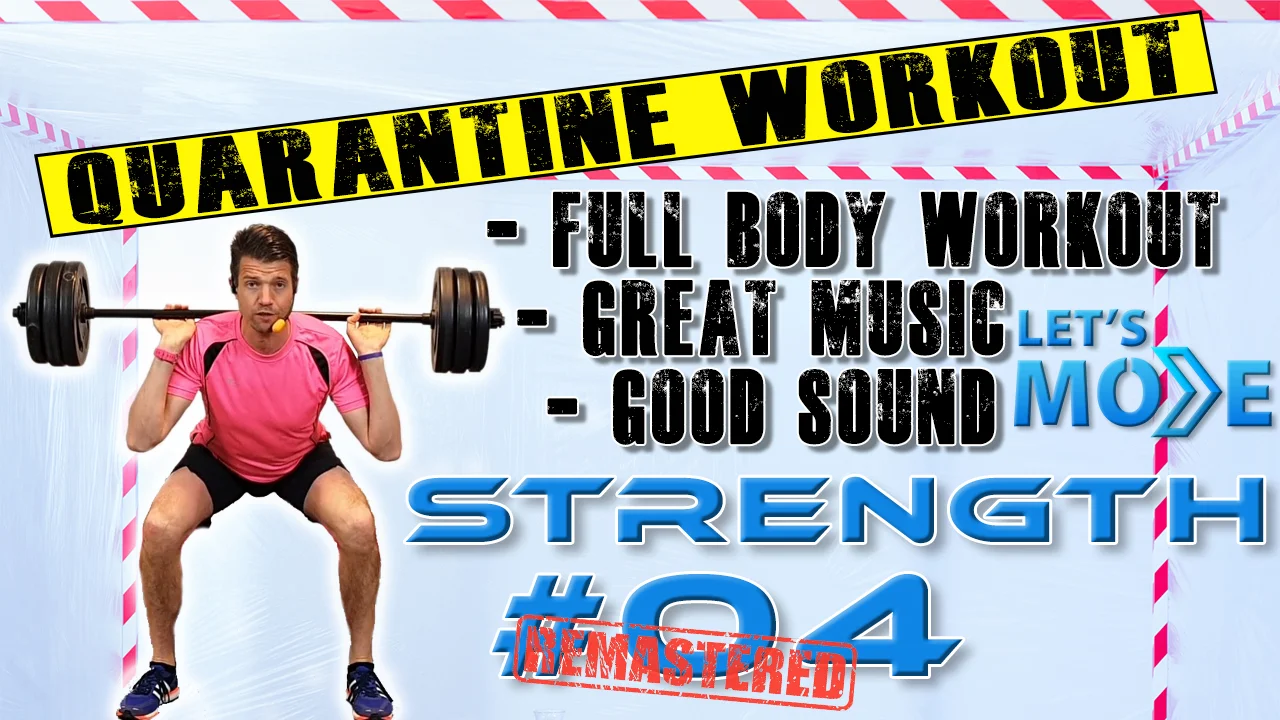 Quarantine discount strength training