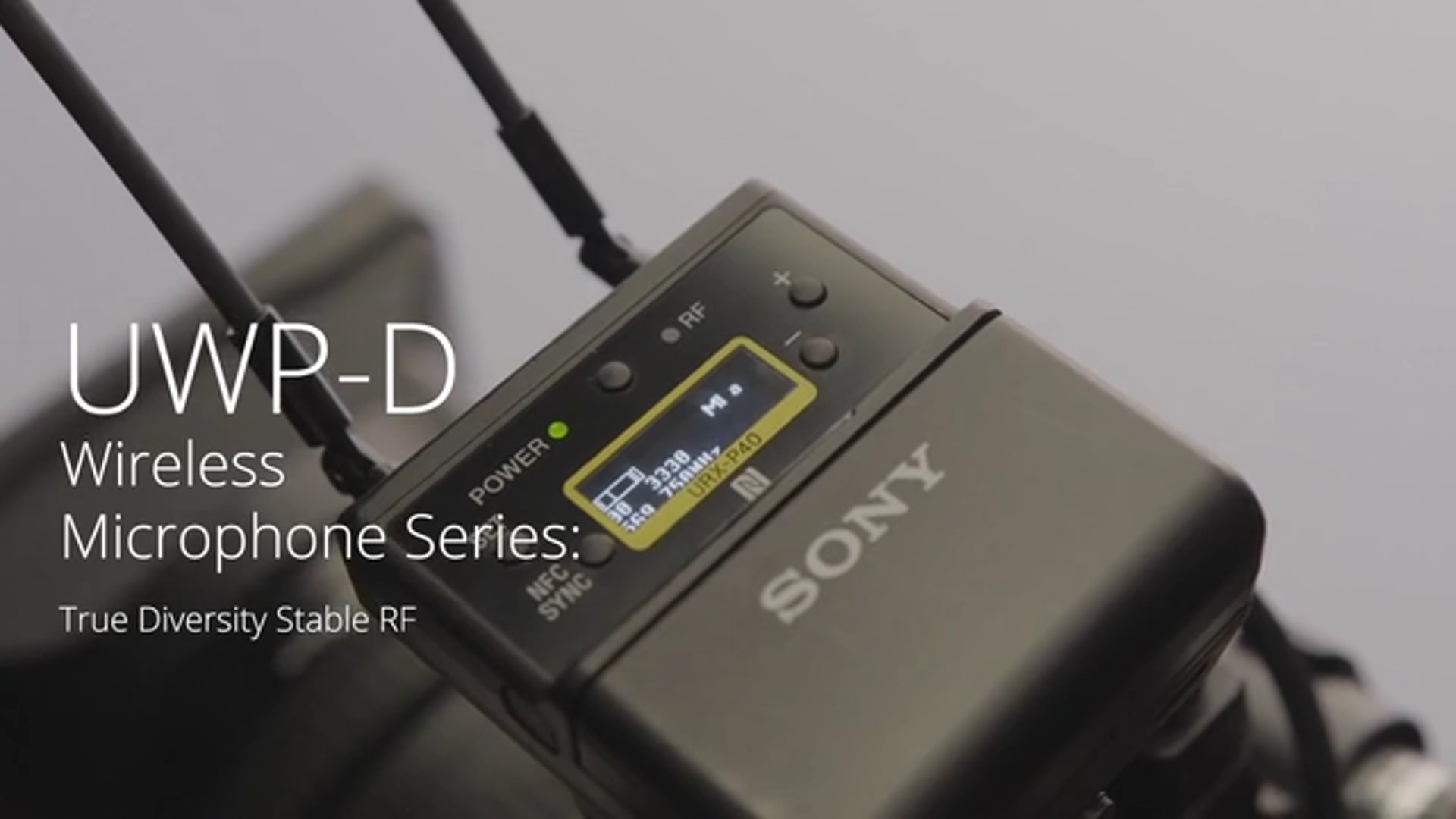 Latest UWP Series products news - Sony Pro