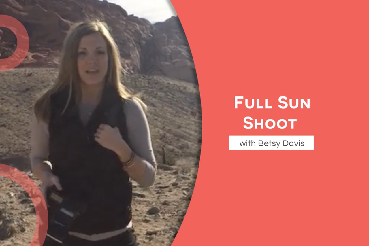 Full Sun Shoot with Clique Mentor Betsy Davis