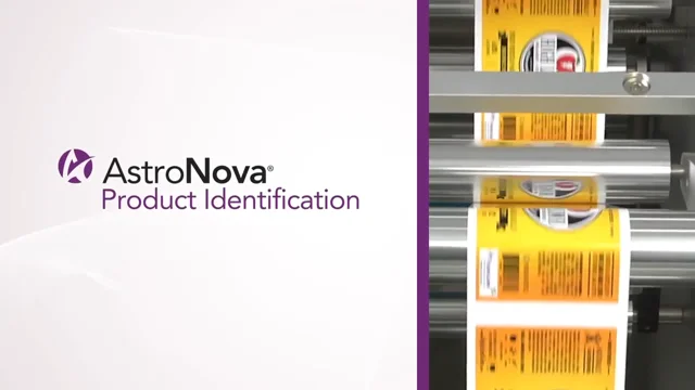 Kiaro! 200 Z-Fold Label Printer - AstroNova Product Identification