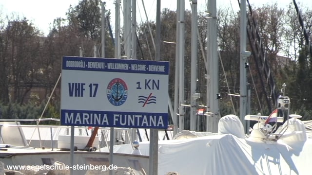 Film Segeln in Funtana
