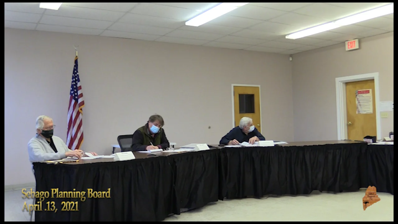 Sebago Planning Board 4132021 on Vimeo