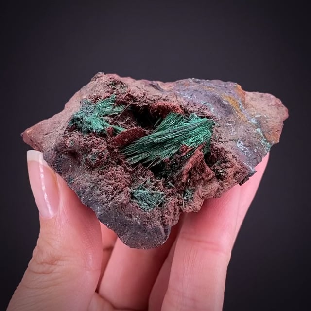 Malachite circa 1800s, ex Dick Hauck coll