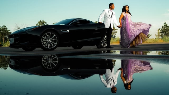 Still from Puja & Chirag same day edit by Happy Soul Films, Toronto wedding videographers