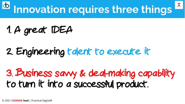 Setting the conditions for successful Innovation