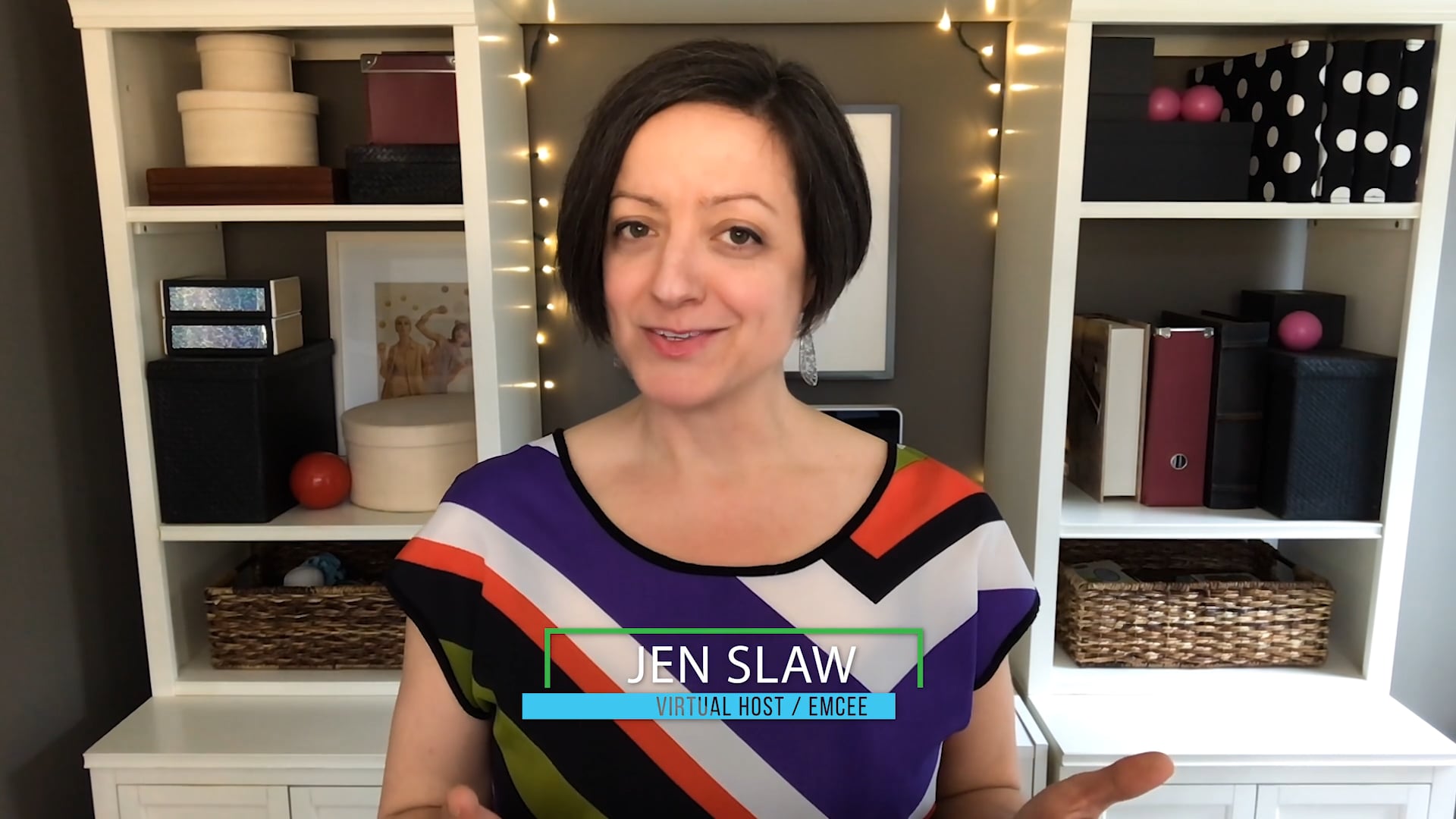 Jen Slaw | Virtual Host Sizzle
