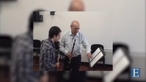 Michel Arrignon: Bach – Partita for flute BWV 1013 (clarinet version) – IV. Bourrée anglaise