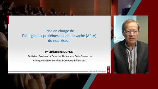 Prise en charge de l’allergie aux protéines du lait de vache (APLV) du nourrisson