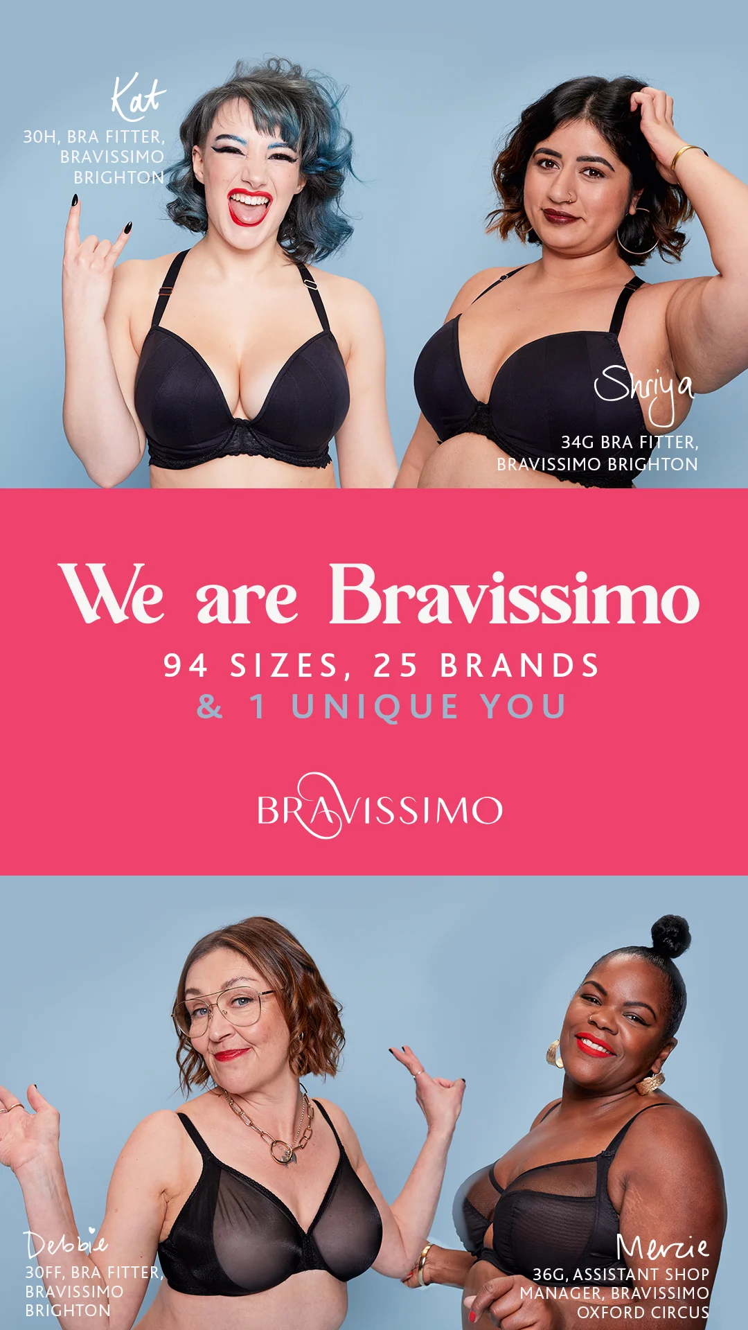 5 ways to get fitted for a bra with Bravissimo on Vimeo