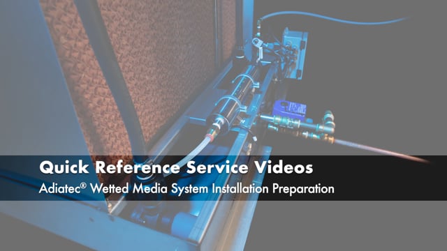 Get ready to install an Adiatec® Wetted Media System. Find out what tools and supplies you will need before you head over to the site, and prevent return trips.