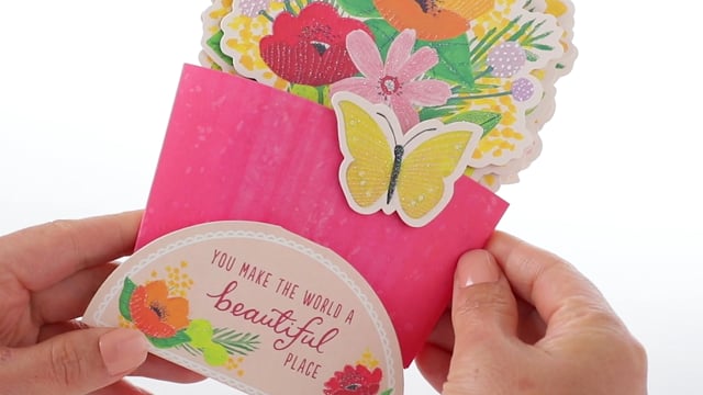 Pop Up Flowers Hallmark Get Well Card 