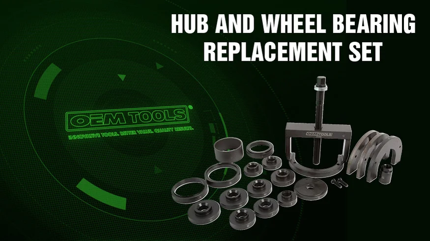 Master wheel hub and deals bearing remover