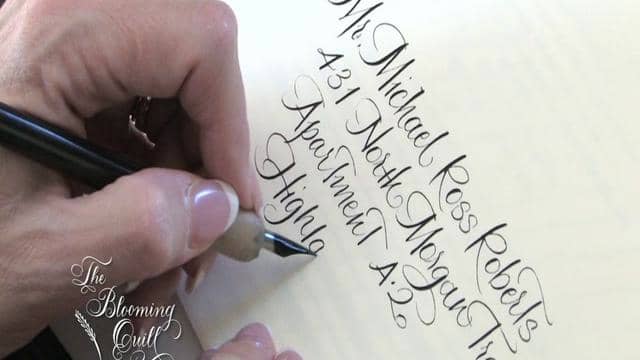 Bella Figura Calligrapher Debi Zeinert of Blooming Quill on Vimeo