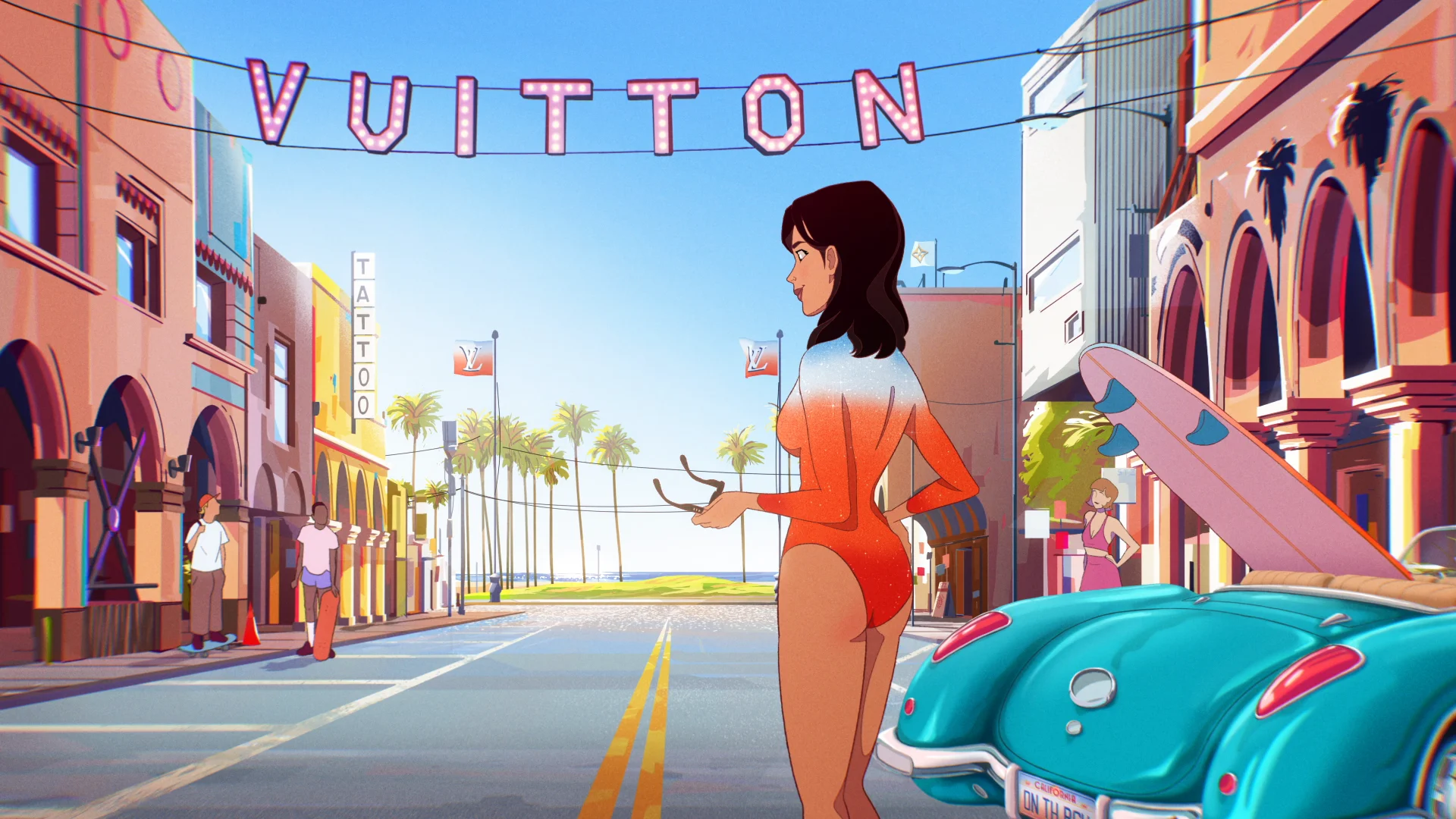 Louis Vuitton - On the beach - directed by Valentin Stoll | Videos