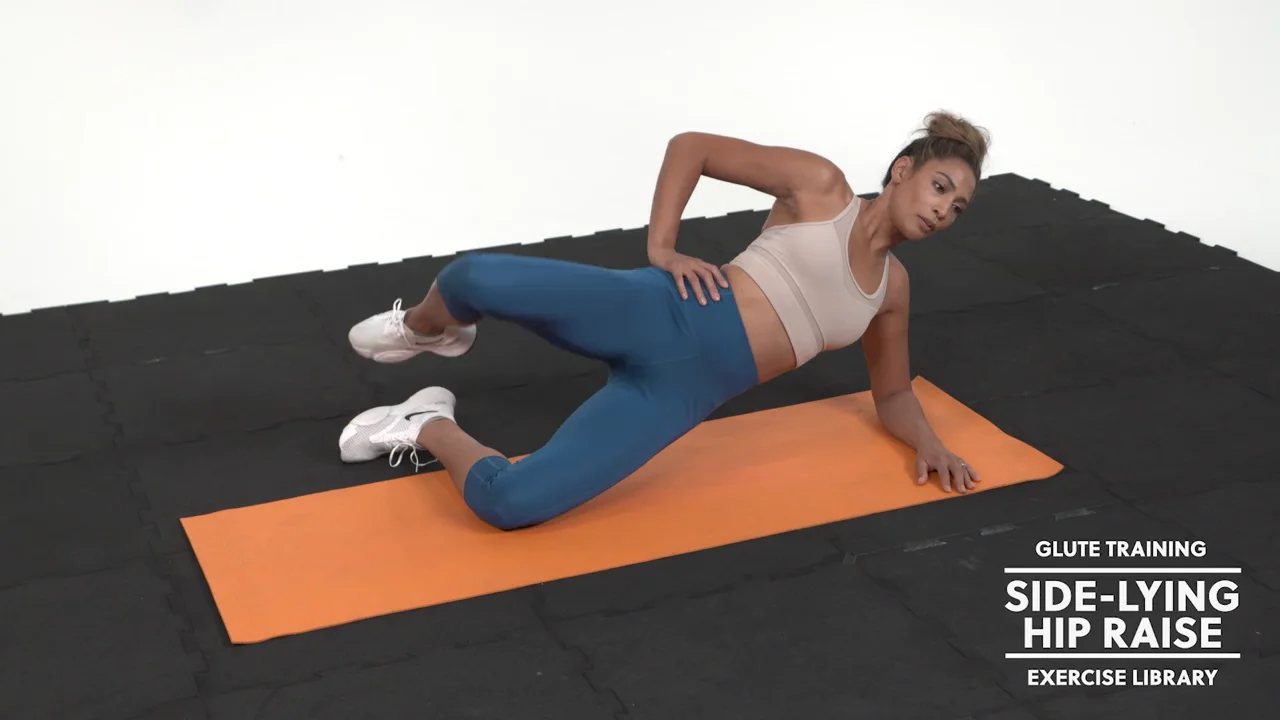 Side-Lying ITB Stretch on Side of Table on Vimeo