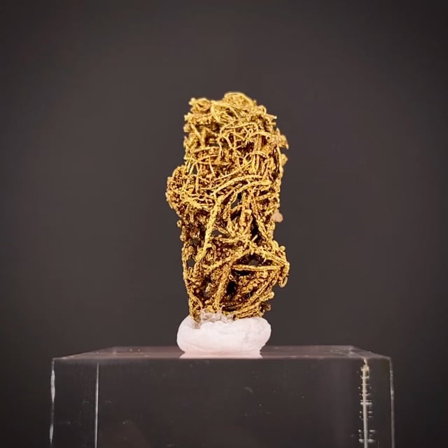 Gold (wire crystalline) - JEN20-28 - Yuba Mine Greaterville - USA