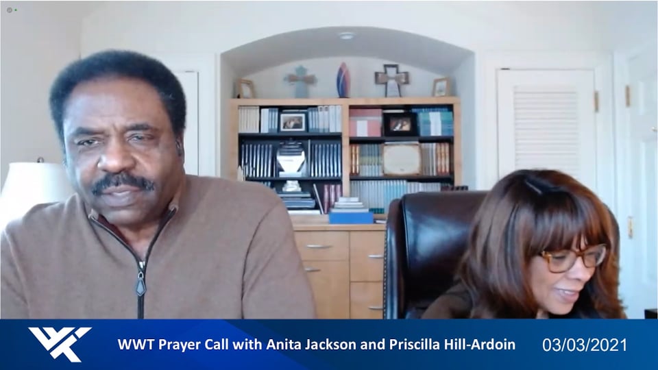 Prayer Call, March 3, 2021 - With Anita Jackson and Priscilla Hill-Ardoin