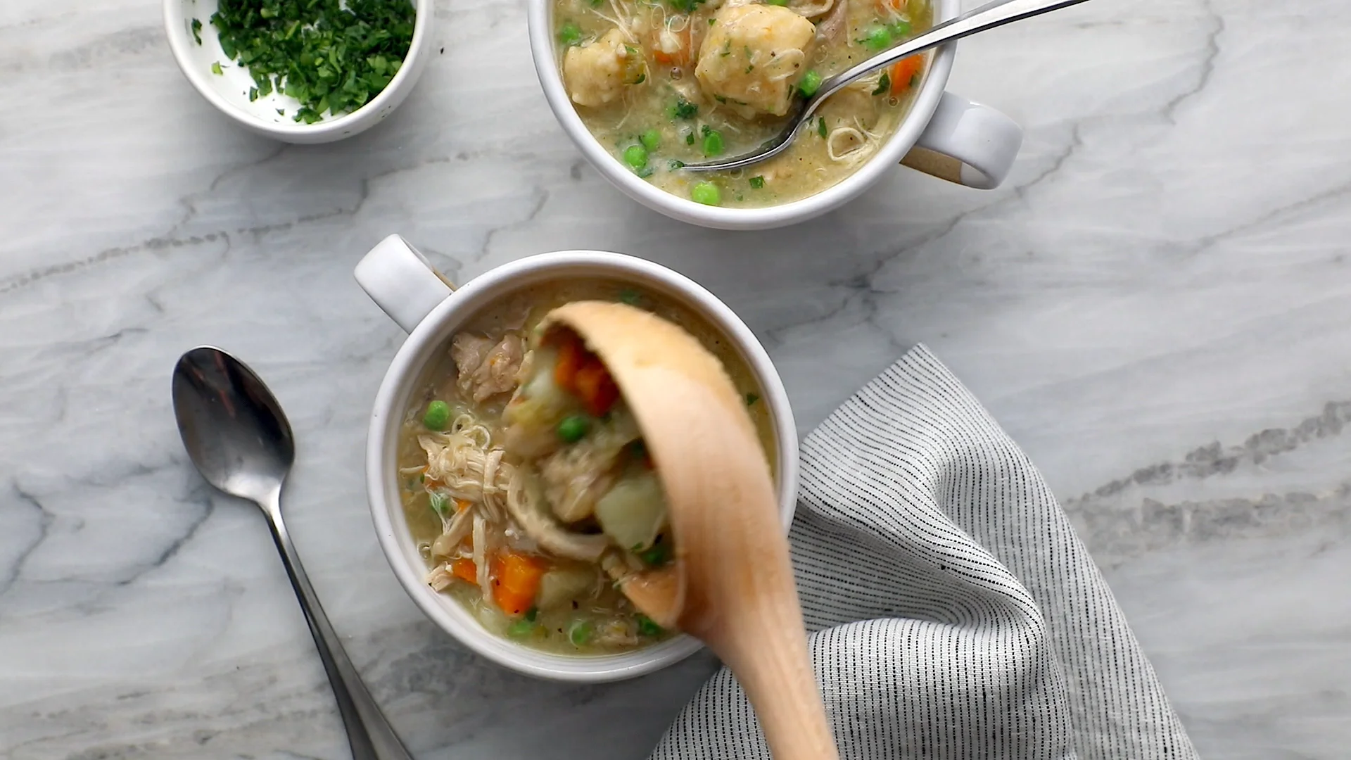 IP Chicken and Dumplings Step 3 on Vimeo