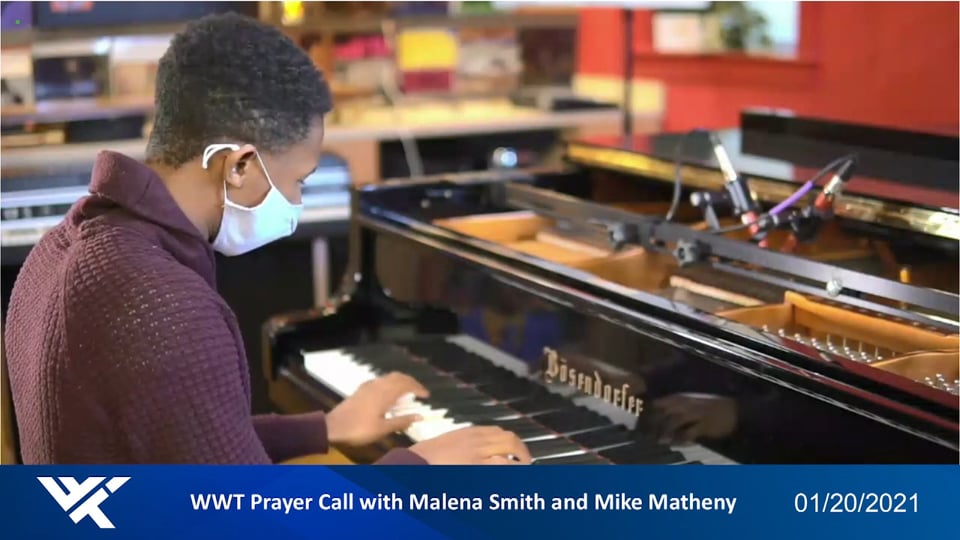 Prayer Call, January 20, 2021 - With Malena Smith and Mike Matheny