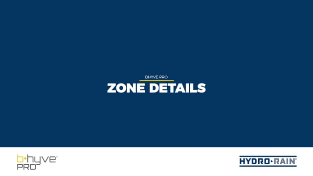 Zone Details