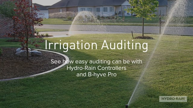 Irrigation Audit