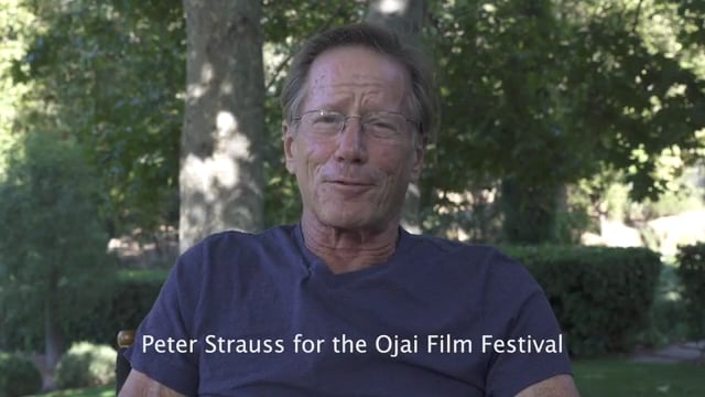 Peter Strauss Introduces 2020 Ojai Film Festival (Music by Jacob Brusseau)