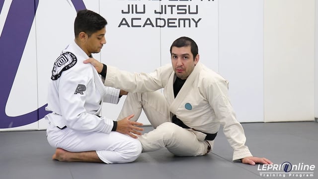 One Leg X to Toe Hold Submission when Opponent has Both Knees on the Mat