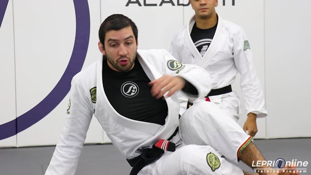 Closed Guard Sweep to Mount when Opponent Stands Up