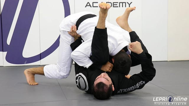 Double Under Defense to Triangle Choke Variation with Collar Control