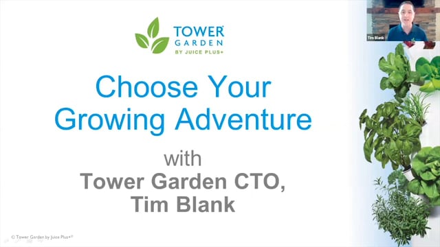 Tower Garden Choose Your Growing Adventure