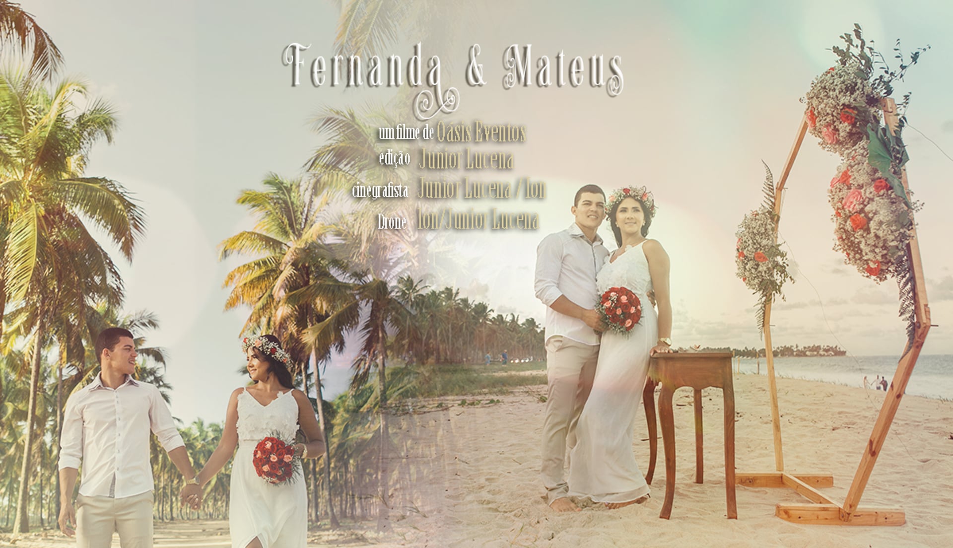 Teaser Elopement Wedding de Fernanda & Mateus | Maracaípe - Porto de Galinhas PE