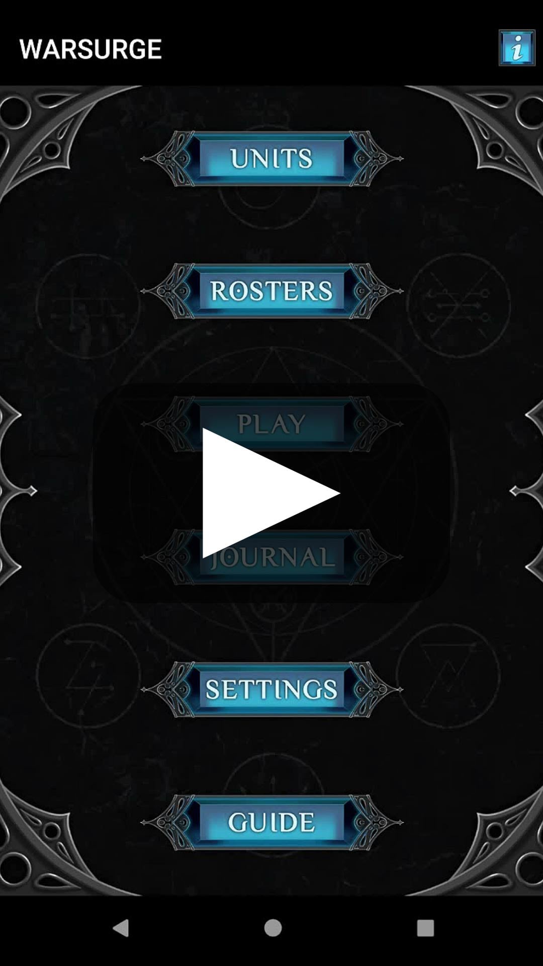 The Main Menu on Vimeo