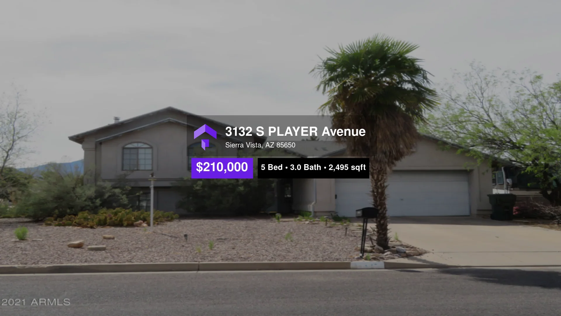 210,000 SingleFamily Home for sale 3132 S PLAYER Avenue, Sierra