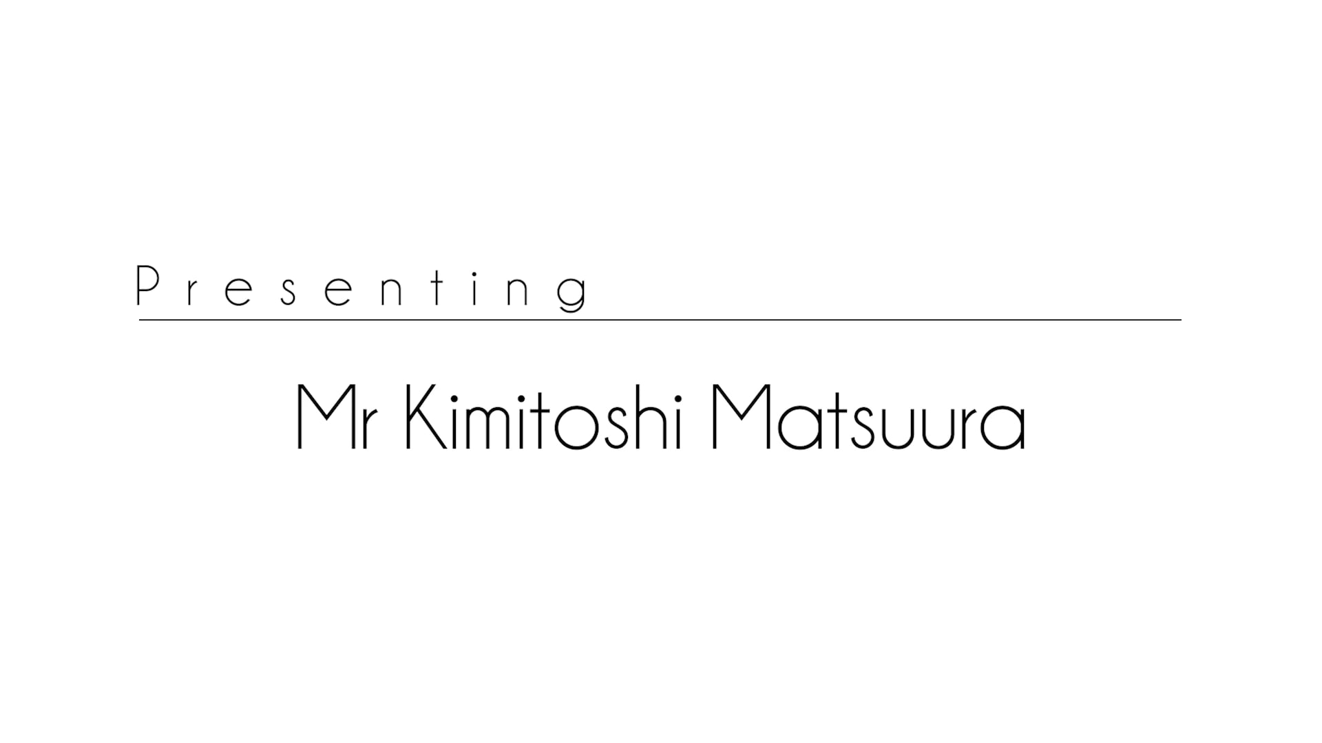 Greentree Montessori’s 30th Anniversary Celebrations Special Guest Speaker: Mr Kimitoshi Matsuura