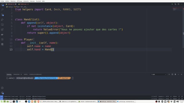 Implémentez le Modèle pour votre application - Écrivez du code Python ...